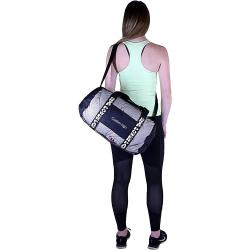 Gelory Lightweight Heavy Duty Fitness Bag Sport Gym Pack OEM Custom Logo Mesh Travel Duffle Bag