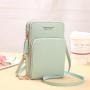 2024 New Touch screen Mobile Phone Bag Small Mini Single Shoulder Crossbody Bag Zipper Wallet Fashion Mobile Phone Messenger Bag