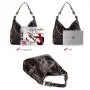 REALER 2023 PU Leather Snake Pattern Womens Shoulder Bags  Ladies Totes Hand bags women Hobos handbags