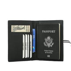 ZR143 Blocking Wallet Hot Selling Top Layer Cowhide Passport Book New RFID Passport Holder ID Card Holder