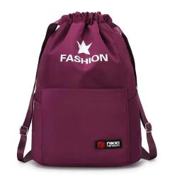 LX043 Waterproof Drawstring Bag Large Capacity Basketball Sports Gym Bag Fashion Travel Sports Gym School Back Pack