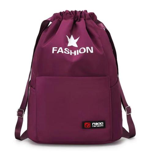 LX043 Waterproof Drawstring Bag Large Capacity Basketball Sports Gym Bag Fashion Travel Sports Gym School Back Pack