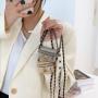 New Design Mini Mental Handbags Woman Bags Luxury Hot Shoulder Crossbody Bag Chain Bolsos Diamonds Fashion Women Bags WF2208025