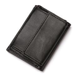 HF017 CUIKCA Slim Mini Wallet Mens Wallet PU Leather Hasp Coins Wallet Purse Men Billfold Business Credit ID & Card Holders