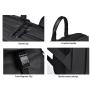 ZF118 Fashion Shoulder Bag Men Polyester Waterproof Wear-resistant Computer Bag Casual Travel Business Backpacks Basketball Bag