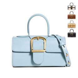 Luxury Fashion Pu Leather Designer Ladies Hand Bags Crossbody Bags Trendy Premium Hardware Custom Brand Womens Messenger Bags
