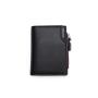 ZX077 Money Clip Multi-card Soft Coin Wallet Men's Wallet Leather Money Clip Business Men Wallet with Coin Bag For Men