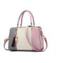 2024 Contrast Colors PU Leather Purse Handbags For Women Designer Charm Famous Brands