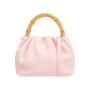 Hot Selling Product Softer Vegan Leather Lady Crossbody Bag Bamboo Handle  Evening Clutch Bag Wholesale Purses Women Hand Bags