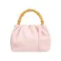 Hot Selling Product Softer Vegan Leather Lady Crossbody Bag Bamboo Handle  Evening Clutch Bag Wholesale Purses Women Hand Bags