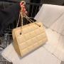 Luxury Handbags for Women Famous Brands Retro Embossed Lattice Chain Tote Bag Women's One Shoulder Crossbody Bag