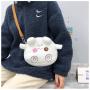 2021 Wholesale Women Mini Handbag Purse Custom Cute Cartoon Ita Bags Embroidery Bear Plush Ladies Crossbody Bag