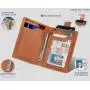 KBW027 Customized Wallet Men's Leather RFID Wallet Carbon Fiber Leather Change Pocket Double Fold Leisure Small Clip
