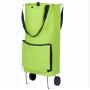 HR708 Foldable Shopping Bag Portable Hand-held Collapsible Sundries Storage Bag Oxford Wheeled Easy to Store or Move