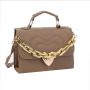 2022 New Arrived wholesale fashion designer ladies Heart Lock bags famous brands Golden Chain bags handbags for women