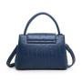Embossed Retro Crocodile Ostrich Leather OEM Handbag Shoulder Bag Designer Famous Brand Purses and Handbags