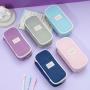 KBW572 Customized Macaron Composite Cloth Pencil Bag Student Multi-functional Fashionable Pencil Case