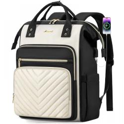 LOVEVOOK high quality Waterproof Casual Daypack Business Computer Bag for women large travel laptop Backpack Purse with USB Port