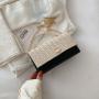 New Knitted Fashionable and Personalized Shoulder Handbag sac main femm sac