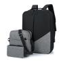 Most Popular 3 1 Multi-Functional Office Laptop Backpack Set Unisex Softback Bag USB Charging Port Polyester Lining Zipper