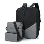 Most Popular 3 1 Multi-Functional Office Laptop Backpack Set Unisex Softback Bag USB Charging Port Polyester Lining Zipper