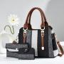 2024 Bags Set New Designer Purses High Quality  3 in 1 Luxury Bags Women's Handbags
