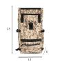 Camouflage Roll Top Backpack Odorless Backpack Smoking Carbon Filter Odorless Smell Proof Fanny Bag With Lock