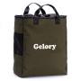 Gelory Eco-friendly Portable Waterproof Shoe Pouch Durable High Quality Custom Logo Golf Shoe Bags Hunting Mesh Shoe Boot Bag