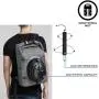 Avoid Theft Backpack HMWPE Fabric Backpack Anti Knife Bag Water Proof Drawstring Level 5 Cut Resistant Anti-theft Bag With Lock