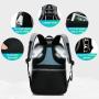2022 LOVEVOOK fashion 15.6 17in school Bags Waterproof College travel bags laptop case with USB custom laptop women backpacks