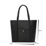 New Versatile Handbags Fashion Personalized Ladies PU Leather Tote Bag Large Capacity Shoulder Strap Tote Bag Women