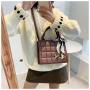 AL006 New Hot Sell Fashion Women Handbags Luxury Wholesale Square Designer Women's Shoulder Bag PU Leather Ladies Bags