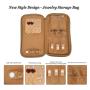 Travel Toiletry Bag Large Wide-open Travel Bag  Cosmetic Bags for Toiletries  Make with Handle