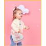 Korean Cute Children's Bag Bunny Ears Beaded Hand Princess Bag Bow Girl Foreign Style Cross Body Purse CY74400