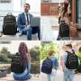 LOVEVOOK wholesale quilted computer bags large 15.6 17.3in business daily school daypack custom laptop travel women's backpacks