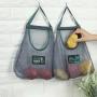 KBW526 Kitchen Fruit and Vegetable Storage Mesh Bag Hangable Ginger Garlic Onion Storage Bag Multifunctional Tote Bag