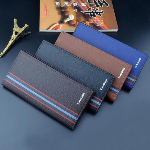 2024 high quality wholesale handbags fashion black color leather man clutch coin purse wallets men