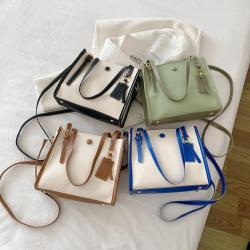 Texture shoulder bag female large capacity 2023 new spring and summer tote bag fashion simple ladies large bag