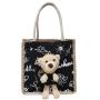 KBW582 Hot Sale Ladies Canvas Bag Handheld Linen Tote Bag Women Cotton Linen Shopping Bag Wholesale Logo
