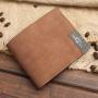 ZWY273 Wholesale Men PU Lightweight Short Wallet Multi-card Practical Slim Card Case Daily Simple Business Student Money Clip
