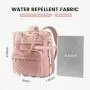 LOVEVOOK Laptop Backpack for Women 15.6 inch Quilted Tote Backpacks Cute Computer Work School Teacher Travel Backpack Bag Purse