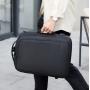 New Design Men's 15.6 Inch Water-Resistant Business Backpack Synthetic Leather Material Durable 600D With Favorable Price