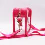 Keymay 2022 New Designer PVC Bag Bridesmaid Gift Transparent Bag for Summer Body Messenger Detachable Strap Shoulder Bag Women