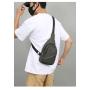 ZR561 Hot Selling Chest Bag Men New Waterproof Shoulder Bag Sports Travel Crossbody Bag Leisure Solid Color Oxford Cloth Satchel