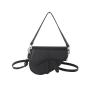 Western Style Women Bags 2024 Fashion New Trend Color Contrast Korean Single Shoulder Handbag Crossbody Saddle Bags
