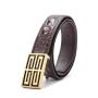 Ceinture Homme En Cuir Cintos Masculinos Luxury Designer Famous Brand Genuine Crocodile Leather Men's Blet Fashion Belts For Men