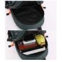 HR136 New Outdoor Men's Chest Bag Multifunctional Nylon Fabric Fashion Waterproof Backpack Printing One Shoulder Crossbody Bag