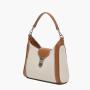 High Quality Factory Canvas With PU Leather Bags Fashion Cross Body Bag Custom Ladies Handbags