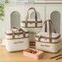 ZWY044 Outdoor Bento Insulated Bag Student Worker Oxford Thickened Aluminum Foil Lunch Bag New Simple Portable Storage Bag