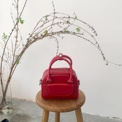 2024 fashion design wrinkle mini bag Soft leather PU ladies hand bags Wholesale adjustable shoulder bags for girls